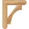 Ekena Millwork Westlake Craftsman Rough Sawn Bracket, Western Red Cedar, 4"W x 20"D x 24"H BKT04X20X24WTL04RWR - alternate 3